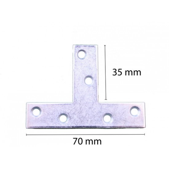 Összekötő "T" idom 35 x 15 x 70 mm